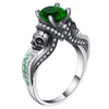 Ghost Skull Skeleton Ring