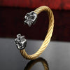 Stainless Steel Antique Silver Bracelet - designfullprint