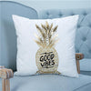Golden Cushion Covers