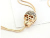 Tassel Sweater Skull Long Necklace
