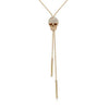 Tassel Sweater Skull Long Necklace