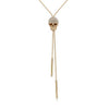 Tassel Sweater Skull Long Necklace