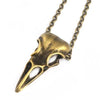 Steampunk Crow Skull Necklace