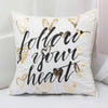 Golden Cushion Covers