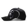 Unisex 100% Cotton Skull Embroidery Baseball Cap - designfullprint