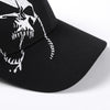 Unisex 100% Cotton Skull Embroidery Baseball Cap - designfullprint