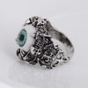 Dragon Claw Eye Skull Ring