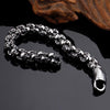Stainless Steel  Skull Bracelets For Men - designfullprint