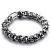 Stainless Steel  Skull Bracelets For Men - designfullprint