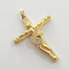 Christian Guitarist Jesus Cross Necklace Pendant