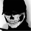 Cool Skull Design Multifunction Half Face Mask - Ski Sport Motorcycle Biker Scarf