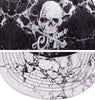 Unisex 100% Cotton Skull & Bones Embroidery Snapback - designfullprint