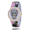 Skull Floral Watch - designfullprint