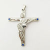 Christian Guitarist Jesus Cross Necklace Pendant