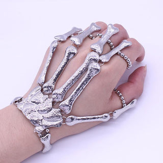 Halloween Party Skeleton Hand Bracelets