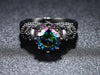 Skull CZ Silver Punk Ring - Engagement, New Year, Valentine Ring - designfullprint