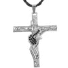 Christian Guitarist Jesus Cross Necklace Pendant
