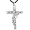 Christian Guitarist Jesus Cross Necklace Pendant