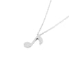 Jewelry Chocker Delicate Musical Note Pendant Necklace for Music Lovers - designfullprint