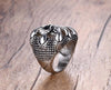 Men's Gothic Claw Stainless Steel Biker Ring