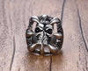 Men's Gothic Claw Stainless Steel Biker Ring