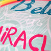 Believe Miracles Rainbow Unicorn Bedding Set (Duvet Cover and Pillowcases)