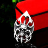 Fire Skull Pendant - designfullprint