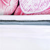 Skull Couples Floral Bedding Set (Duvet Cover and Pillowcases) - designfullprint
