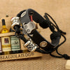 Retro Skull Rope Chain Bracelet