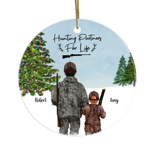 Gift For Hunting Lover Hunting Partners Ornament LH