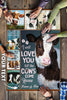 Love You Farmers Personalized Gift Big Puzzle Gift For Farmer