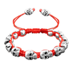 Smile Skull Skeleton Bead Bracelets
