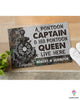 A Pontoon Captain And His Pontoon Queen Live Here Doormat HG