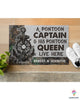 A Pontoon Captain And His Pontoon Queen Live Here Doormat HG