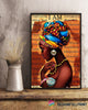 Black Pride I Am Black Girl Black Queen Beauty Smart African American Girl Poster HG Afro Proud Black And Proud 365