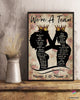 Black Pride Black King And Black Queen Family Were A Team Vertical Poster HG
