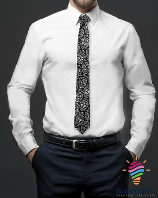 Skull Gift Sugar Skull Tie HG