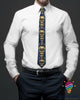 Skull Gift Stunning Golden Skull For Him Tie HG