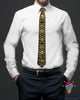 Skull Gift Elegant Golden Skull Tie HG