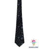 Gift For Viking Lover Skull Gift Elegant Viking Runes Tie HG