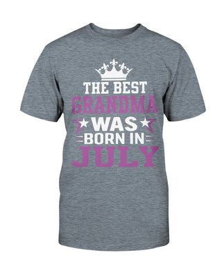Gift For Grandma Gift For Mom The Best Grandma Are Born In July T-shirt Mom Mother Day Gift