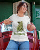 Bee Happy Potleaf Hoodie Pullover Zip Up Hoodie and Sweater Tshirt US Unisex Size HG