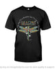 Gift For Dragonfly Lover Gift For Hippie Hippie Dragonfly Image TShirt CH