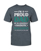 Gift For Dad Im a Proud Dad Of Fanstatic Daughters Funny T-shirt