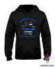 Gifts for Police Officers Supporting The Paws That Enforce The Laws Police Unisex T Shirt or Hoodie HG