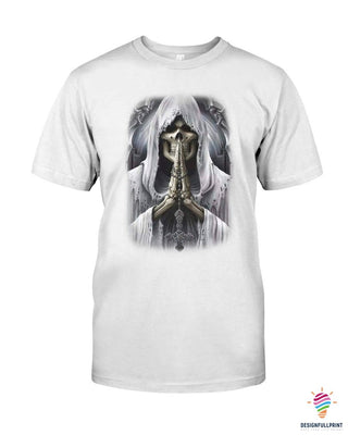 Skull Gift Silver Skull Bless TShirt CH