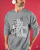Grey In A World Full Of Princesses Be A Valkyrie Sweater HG