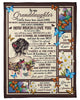 To My Granddaughter letter To Granddaughter A Letter To My Granddaughter Blanket HG