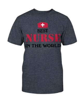 Gifts For Nurses Best Nurse In The World Cotton Shirt