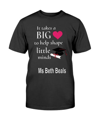 Gift For Teacher Personalized It takes A Big Teacher Ultra Cotton Shirt